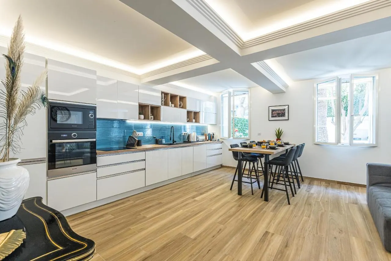 Luxury 3 Bdr Garden & Parking - Angels' Garden Daire Nice