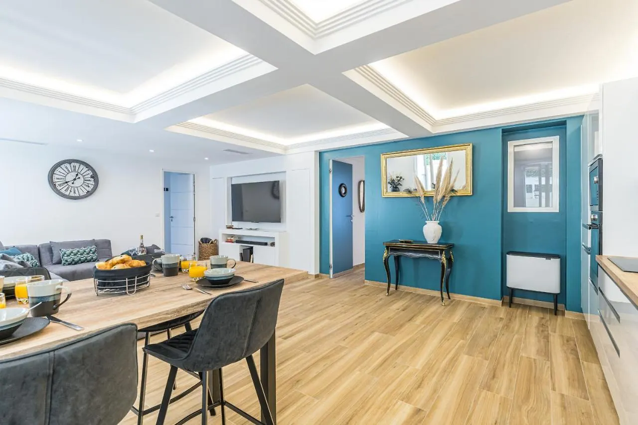 Luxury 3 Bdr Garden & Parking - Angels' Garden Apartment Nice